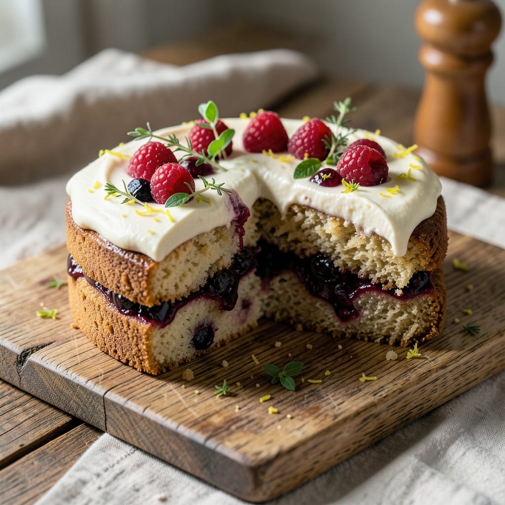 Almond Flour Fruit Cake Recipe: Nutty Moistness With Citrus-Kissed Layers