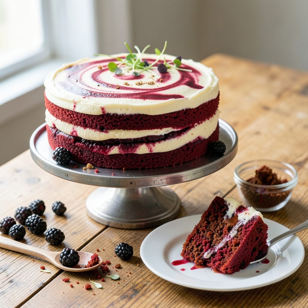 All Natural Red Velvet Cake Recipe: Velvety Moisture with Cocoa Depth