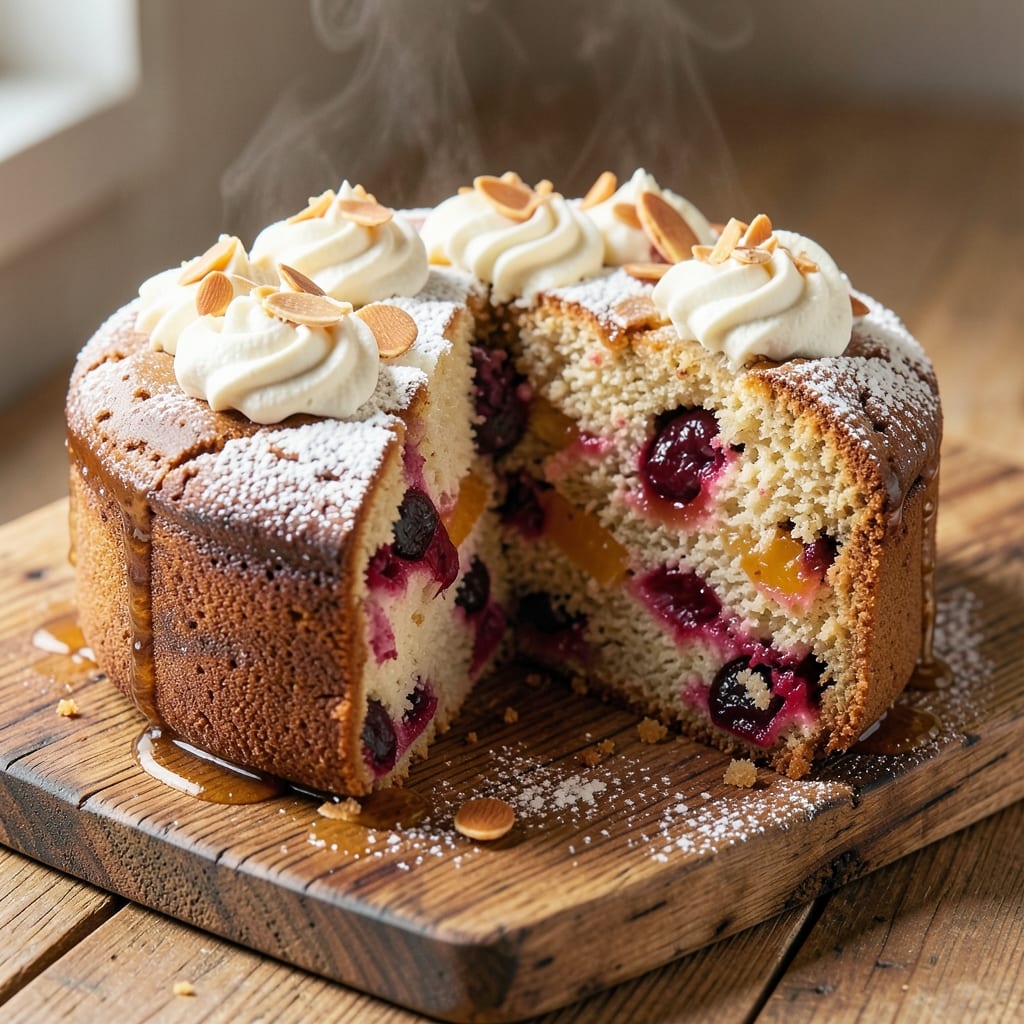 Amazing Fruit Cake Recipe: Boozy Citrus Swirls That Keep for Months