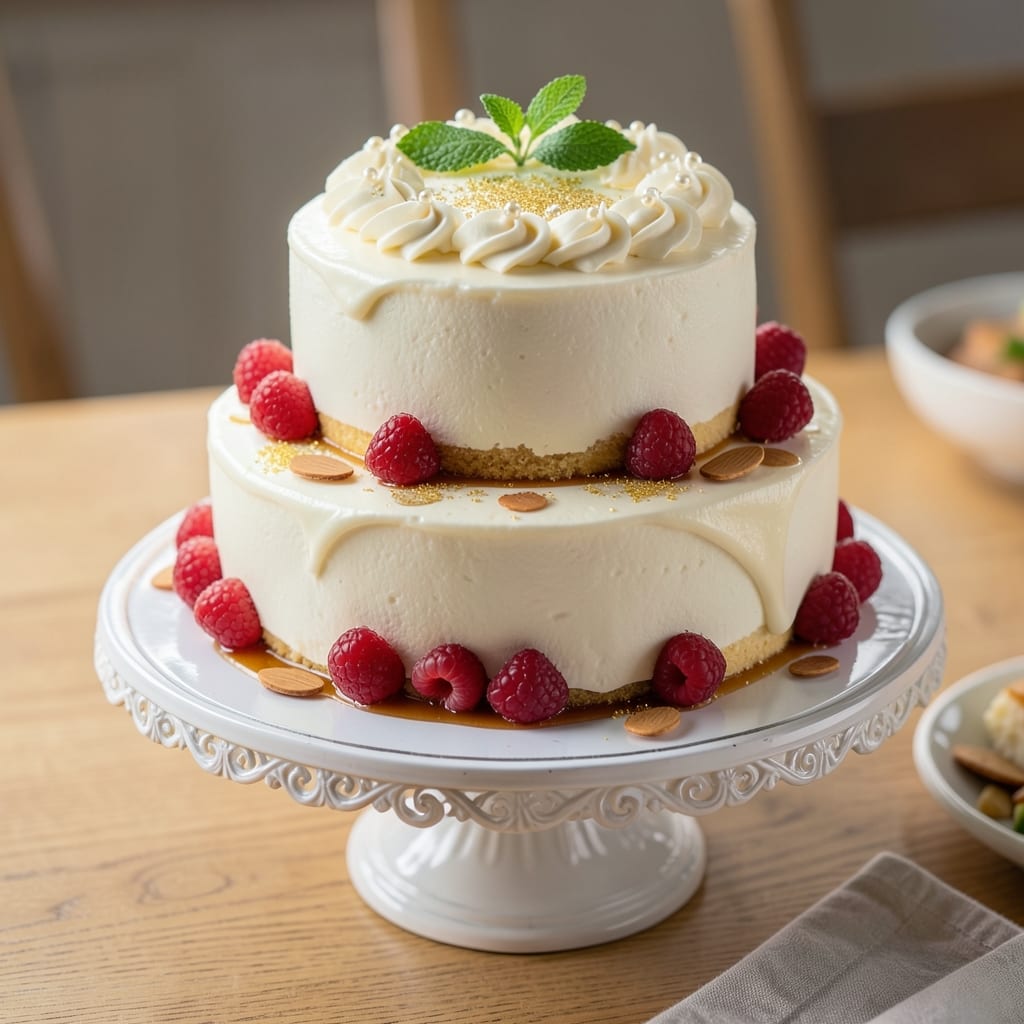 Amazing White Cake Recipe: Fluffy Layers with Buttery Vanilla Frosting