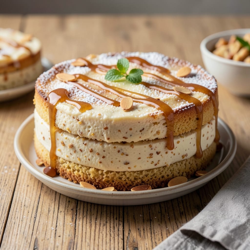 Almond Custard Coffee Cake Recipe: Nutty Swirls and Vanilla-Infused Moistness