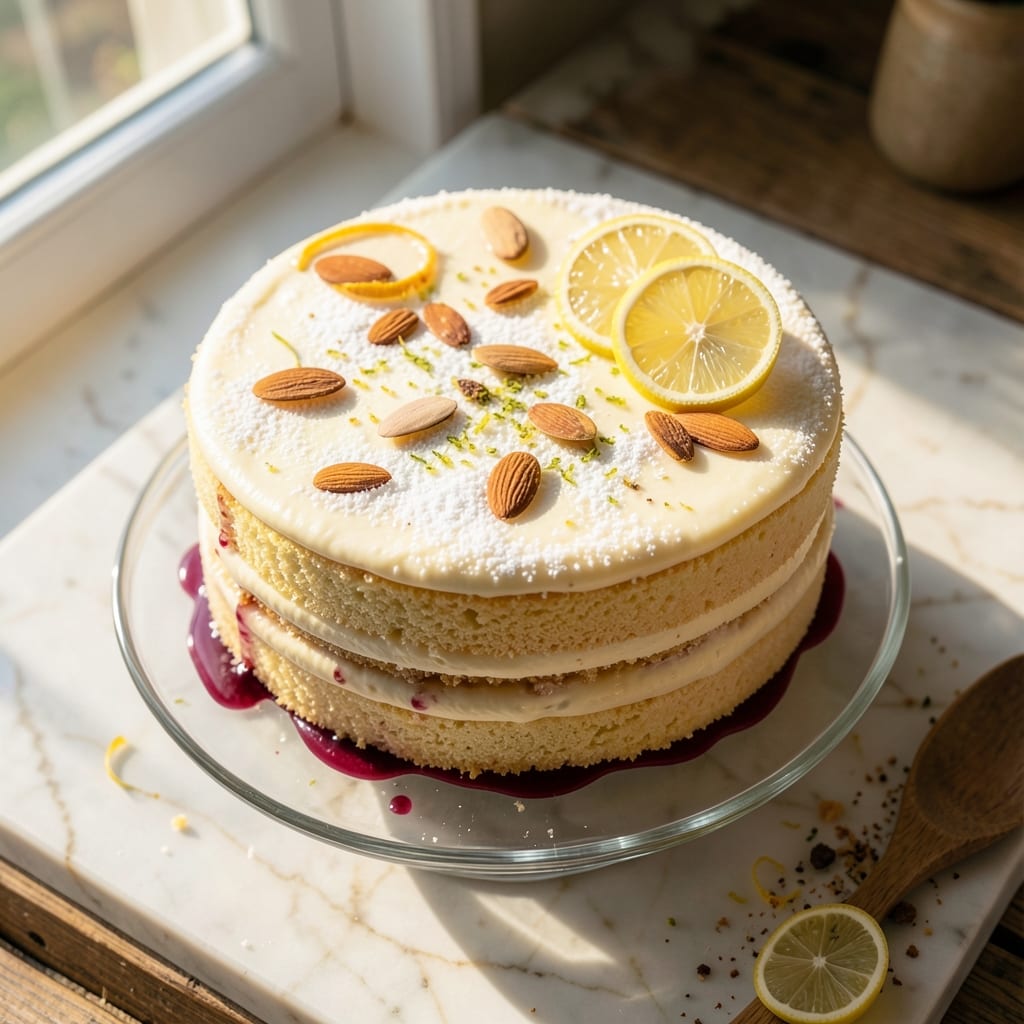 Amalfi Lemon Cake Recipe: Zesty Layers with Bright Citrus Glaze