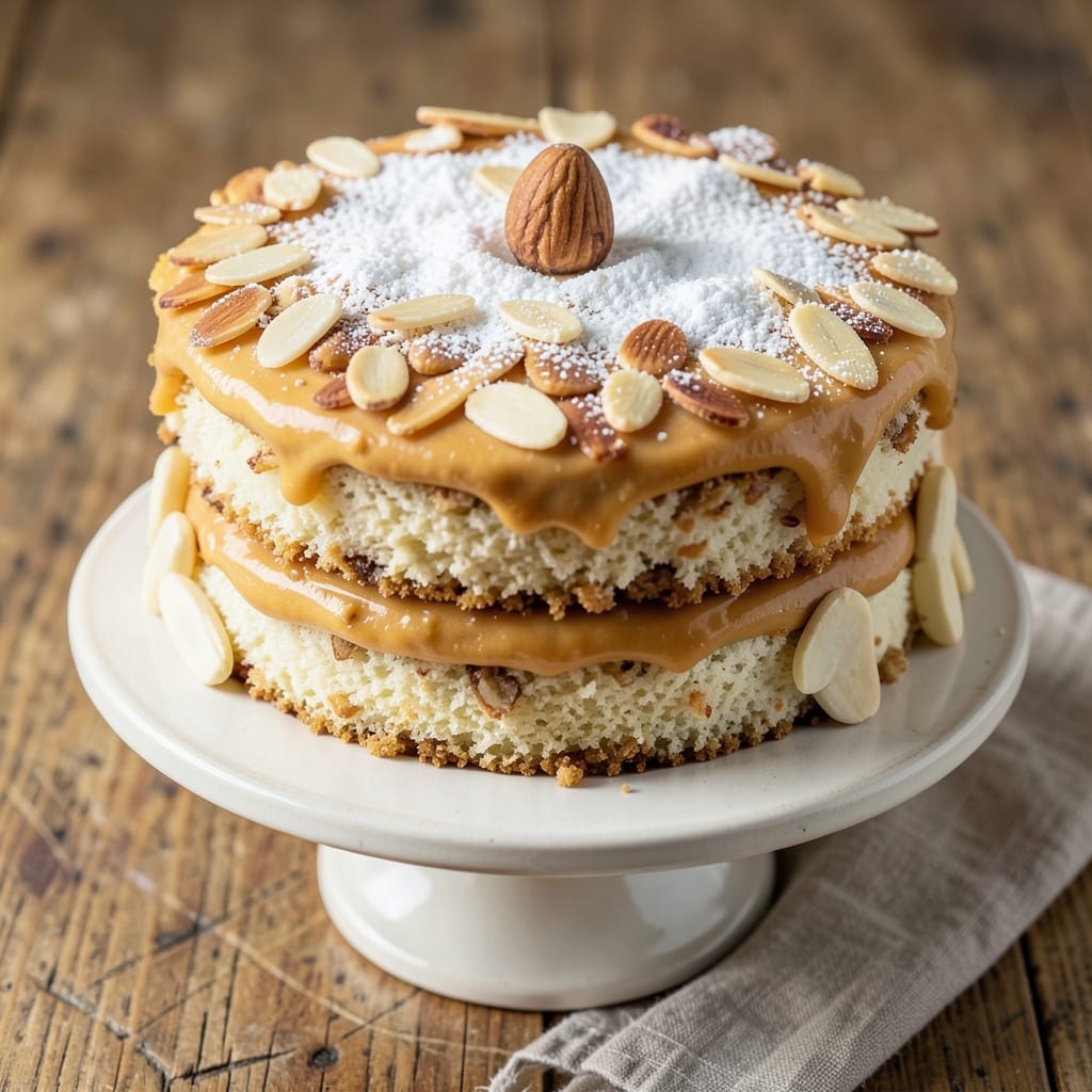 Almond Crunch Cake Recipe: Velvet Moisture With Toasted Nutty Top