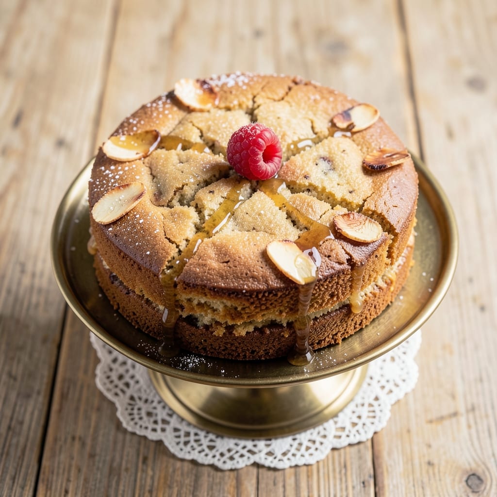 Almond Pound Cake Tastefully Simple Recipe: Swiss-Style Layers with Nutty Crunch