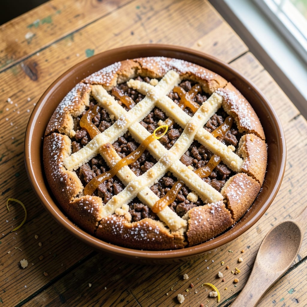 Alligator Coffee Cake Recipe: Moist Vanilla Layers with Crispy Pecan Topping