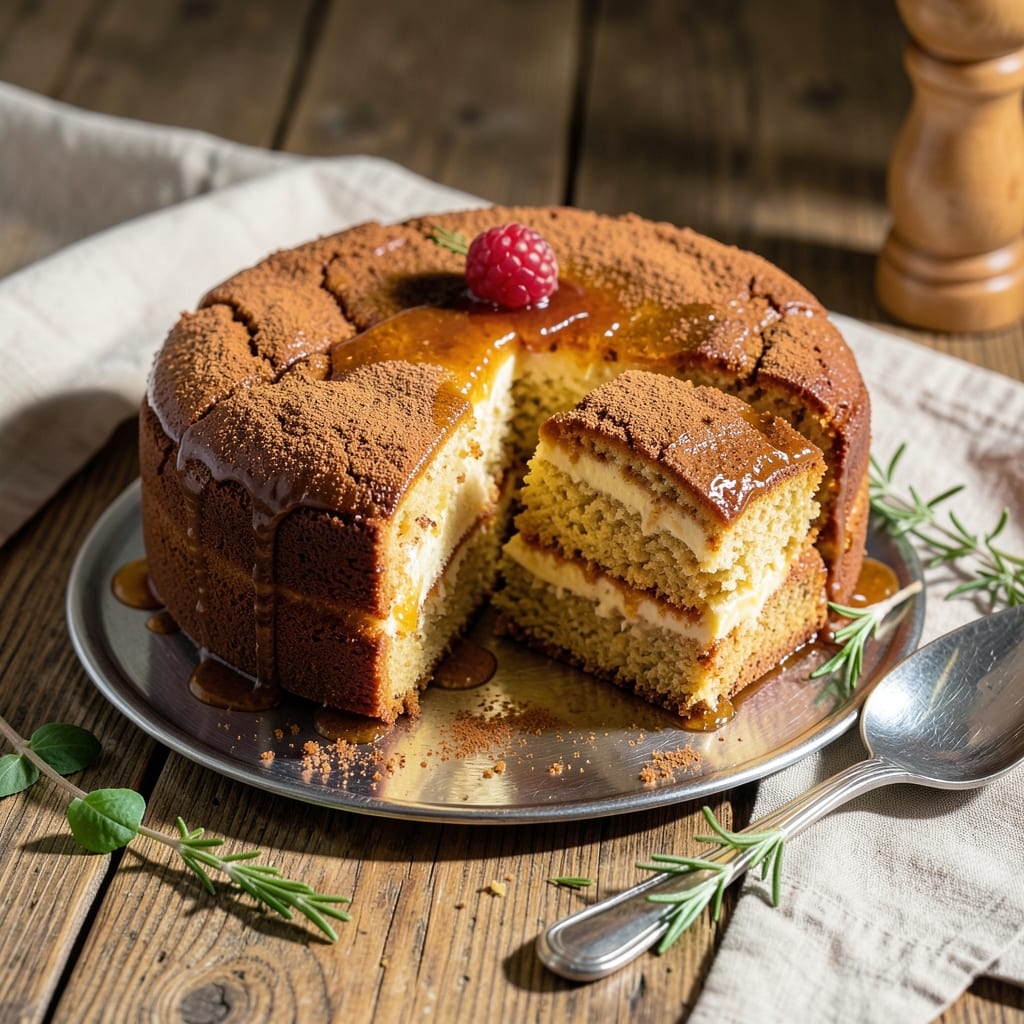 Amber Cake Recipe: Golden Spice Swirls With Buttery Moisture