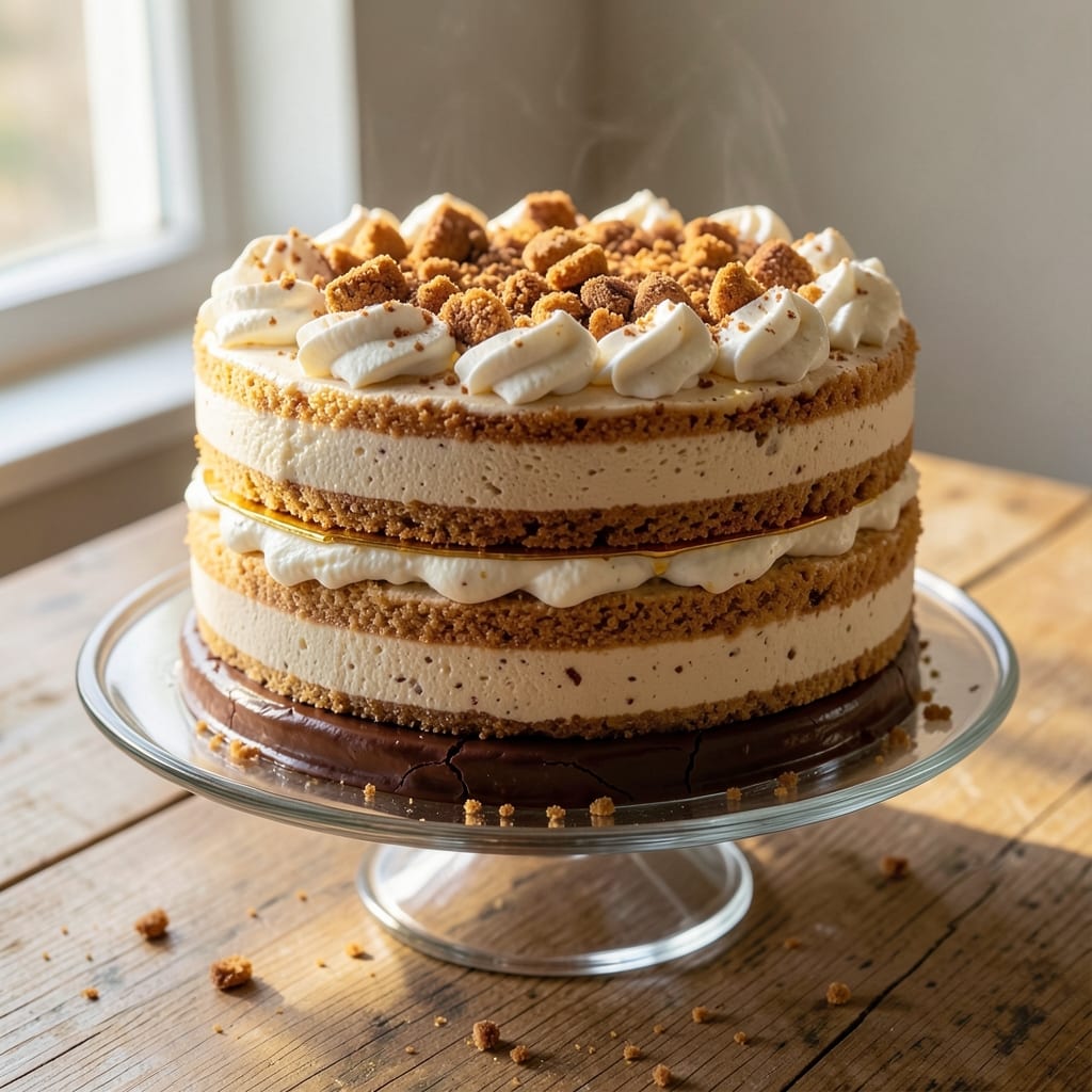 Amaretto Mousse Cake Recipe: Nutty Liquor Layers and Silky Vanilla Clouds
