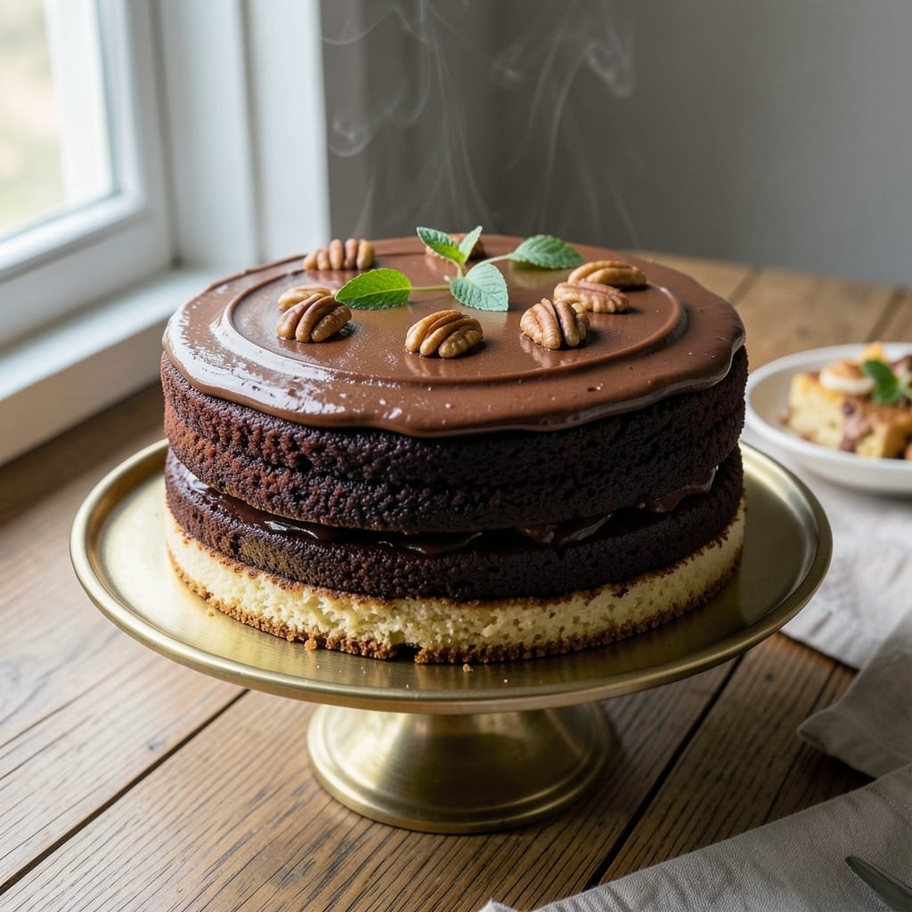 Amazing German Chocolate Cake Recipe: Nutty Liqueur Swirls and Fudgy Layers