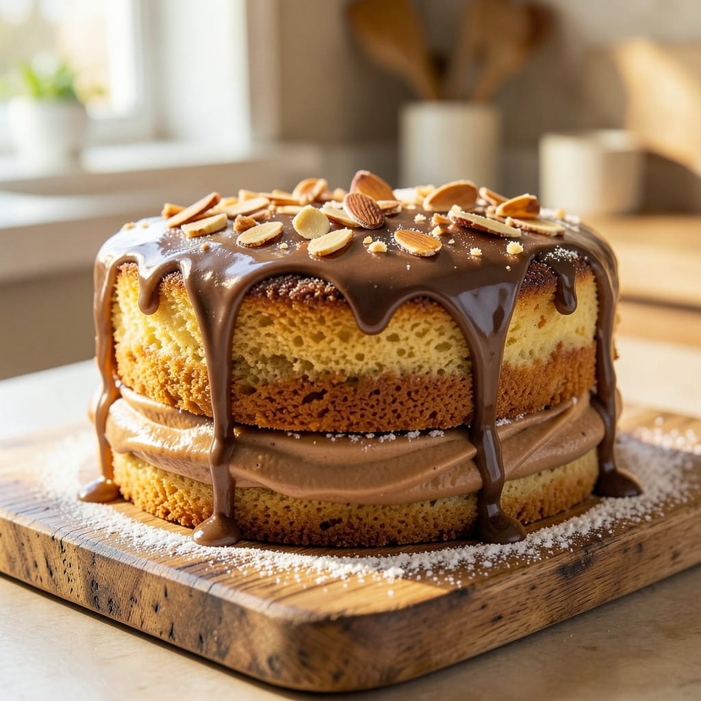 Almond Danish Coffee Cake Recipe: Buttery Layers with Toasted Nut Flavor