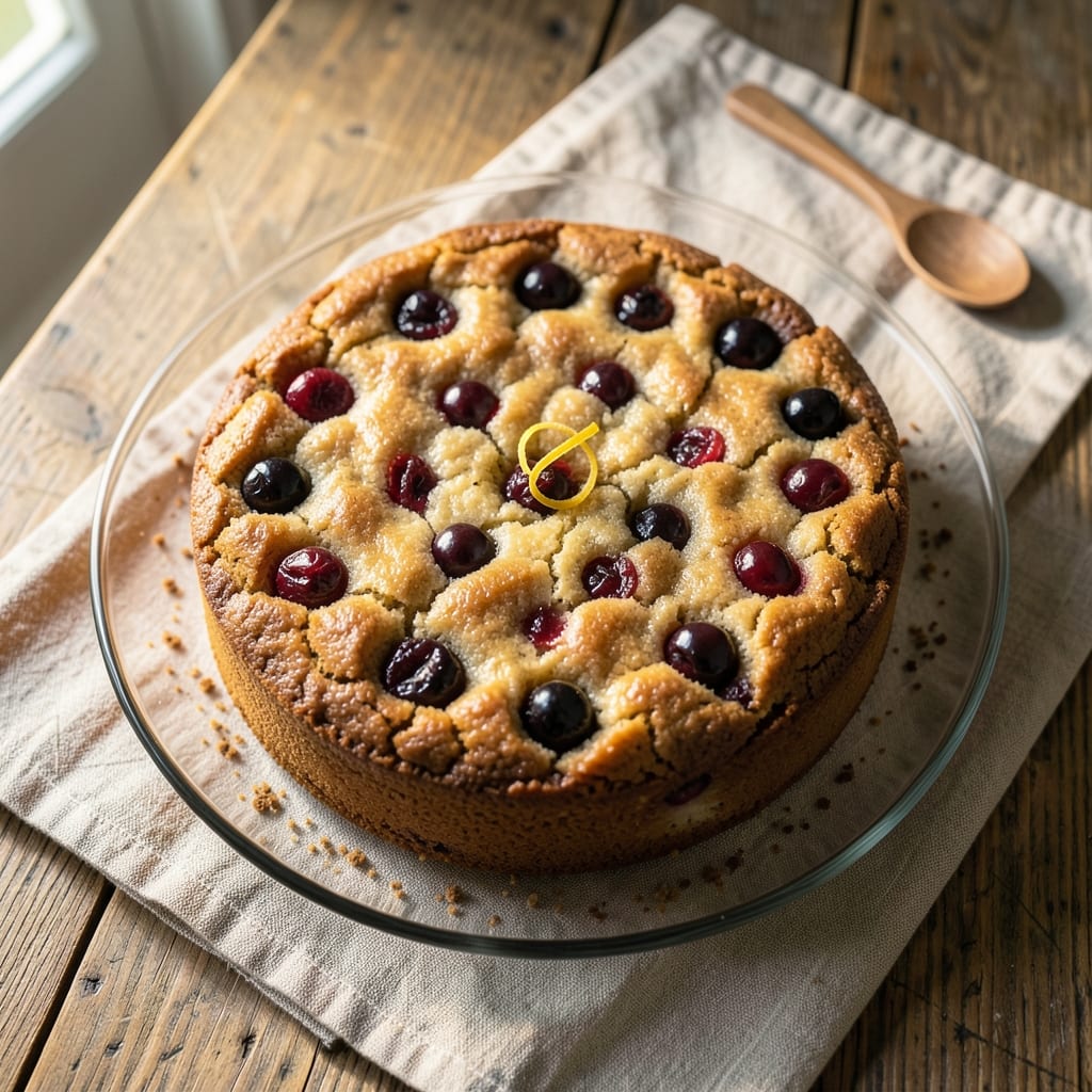 Almond Meal Fruit Cake Recipe: Spiced Moisture Preserved With Citrus Zest