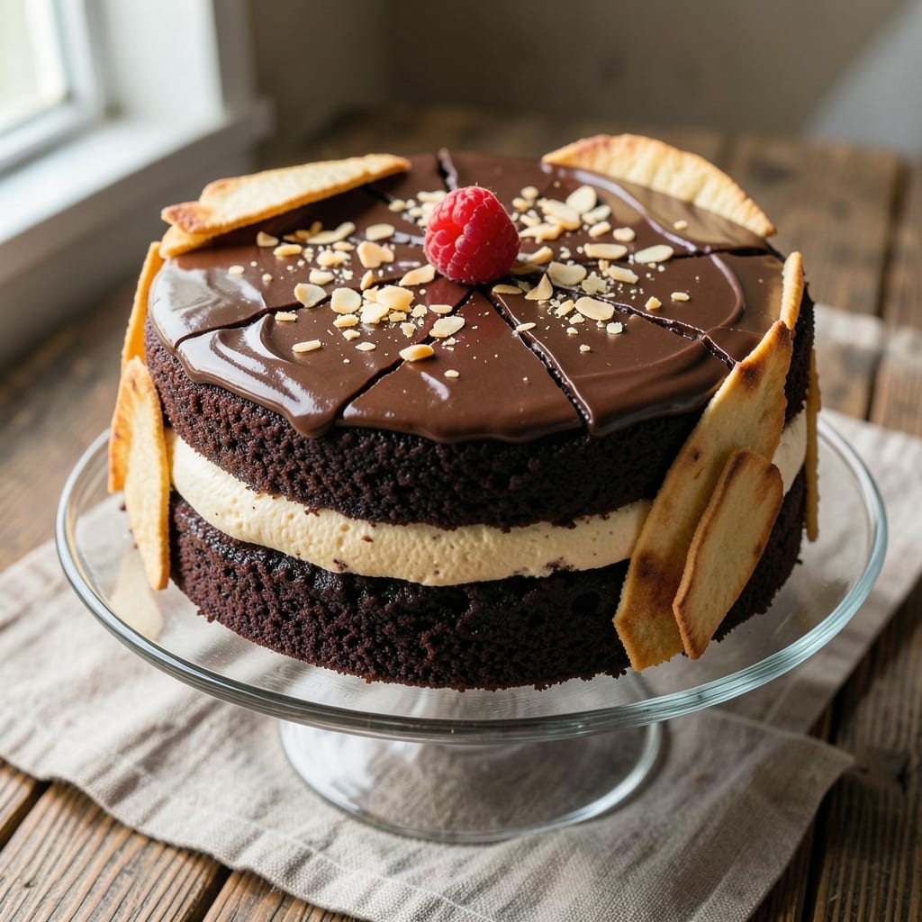 Almond Roca Chocolate Cake Recipe: Nutty Swirls With Crunchy Topping Magic