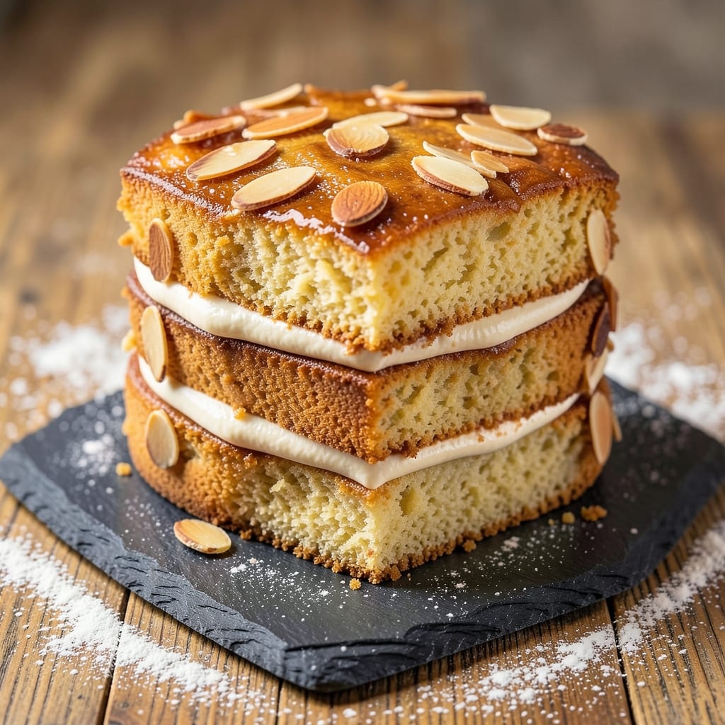 Almond Flavored Pound Cake Recipe: Nutty Swirls and Moist Vanilla Clouds