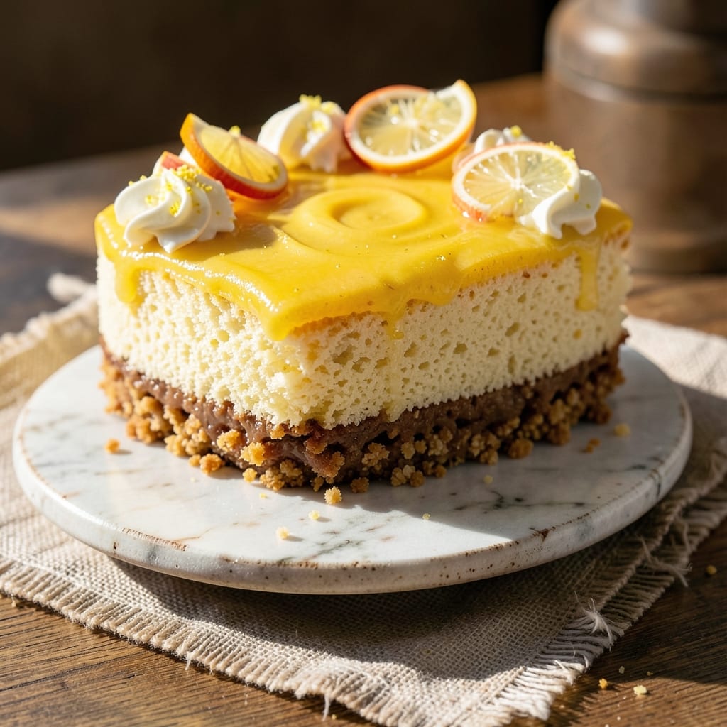 Amalfi Coast Lemon Cake Recipe: Zesty Citrus Layers with Almond Crunch