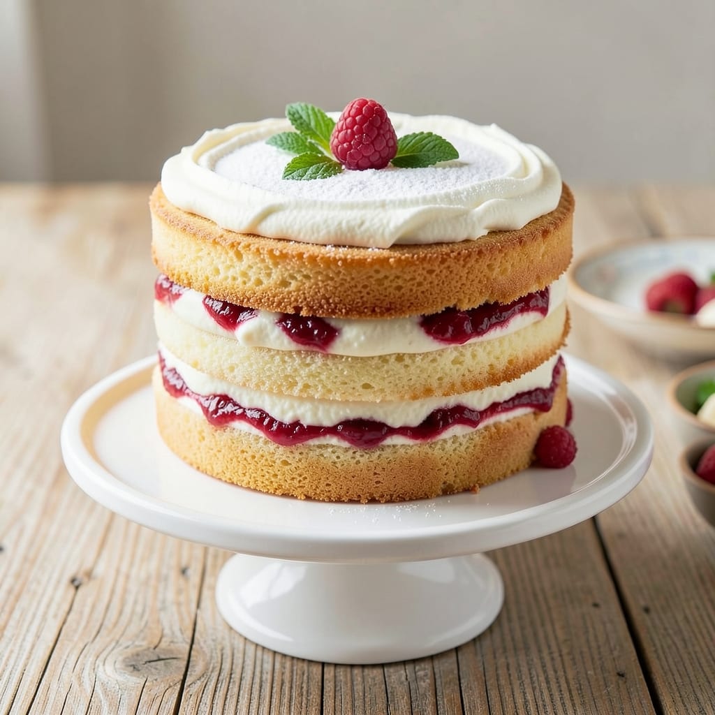 3 Layer Milk Cake Recipe: Velvety Layers and Vanilla Frosting Rivers
