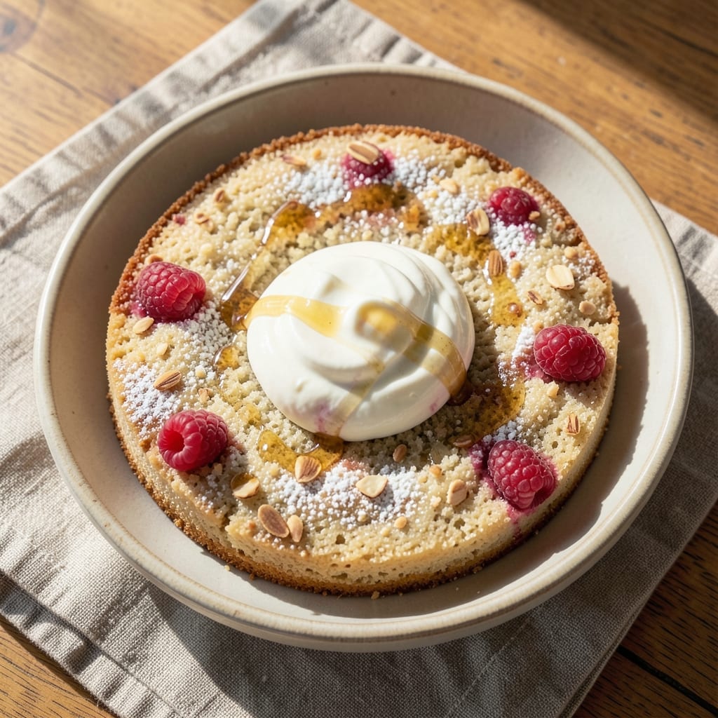 Almond Yogurt Cake Recipe: Vanilla Cloud with Toasted Nutty Crunch Top