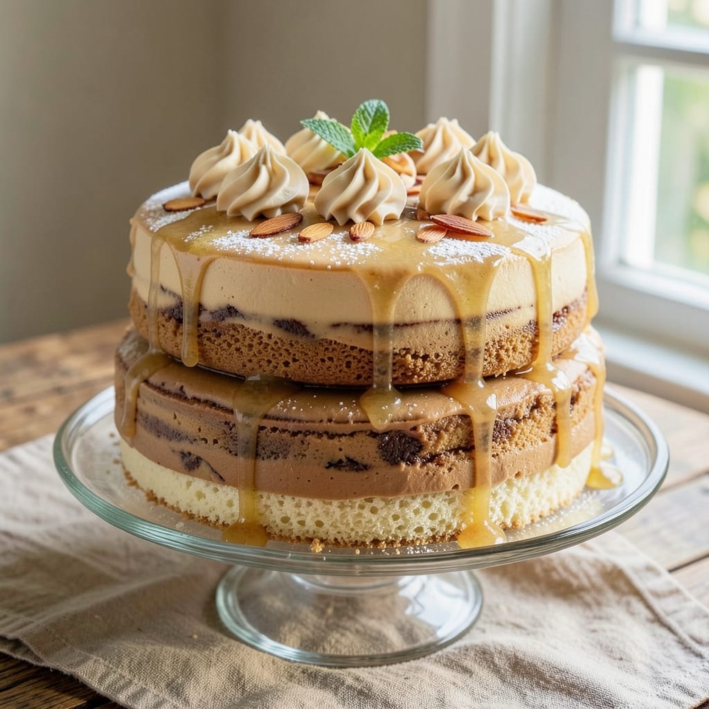 Almond Paste Cake Recipe Using Almond Paste: Marbled Vanilla-Almond Dream