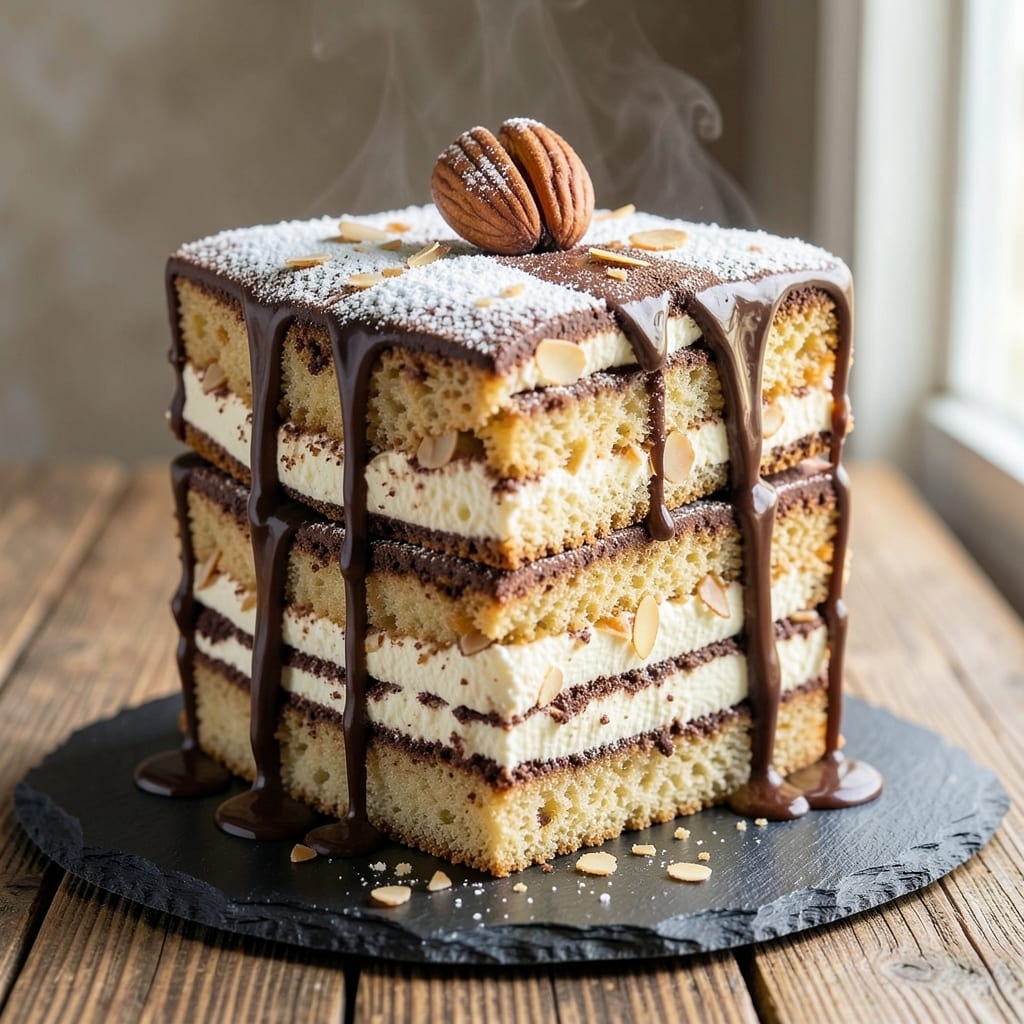 Almond Tiramisu Cake Recipe: Nutty Coffee Layers Without the Wait