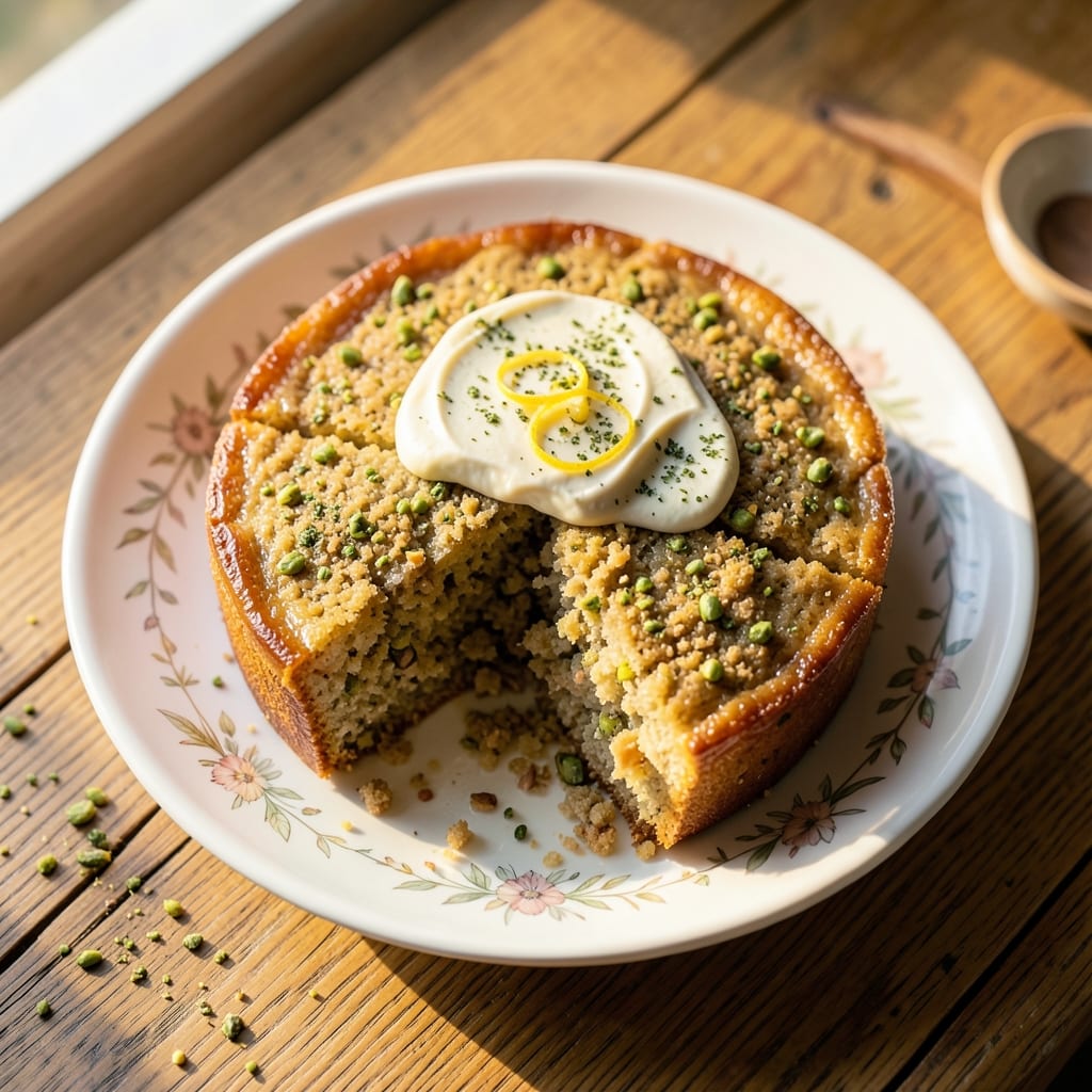 Almond Pistachio Cake Recipe: Nutty Crunch Meets Moist Vanilla Layers