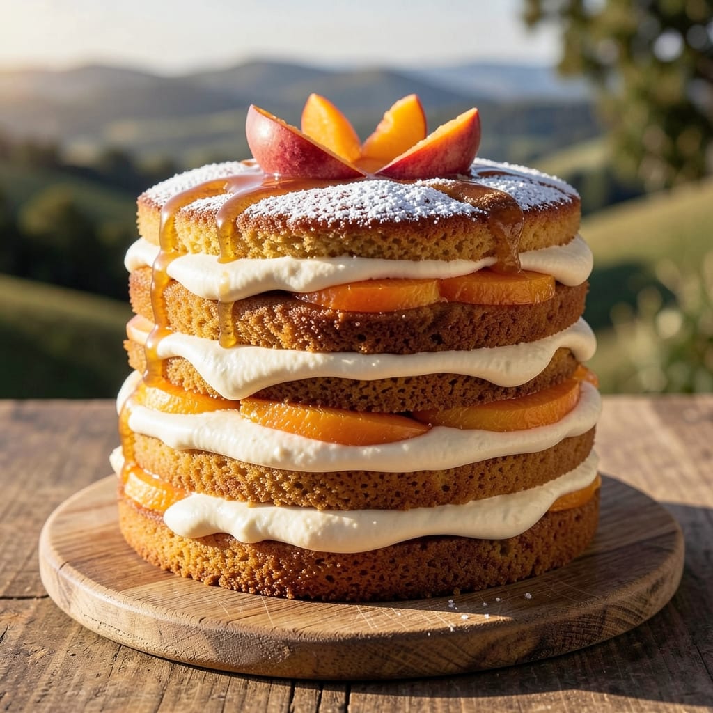 Aldi Peach Cake Recipe: Buttery Layers with Juicy Fruit Filling