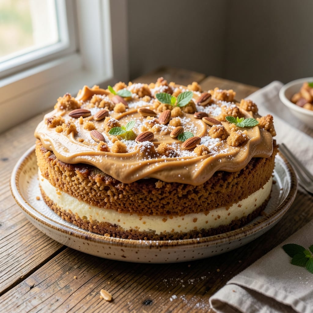 Almond Crumb Cake Recipe: Nutty Vanilla Layers With Caramelized Top