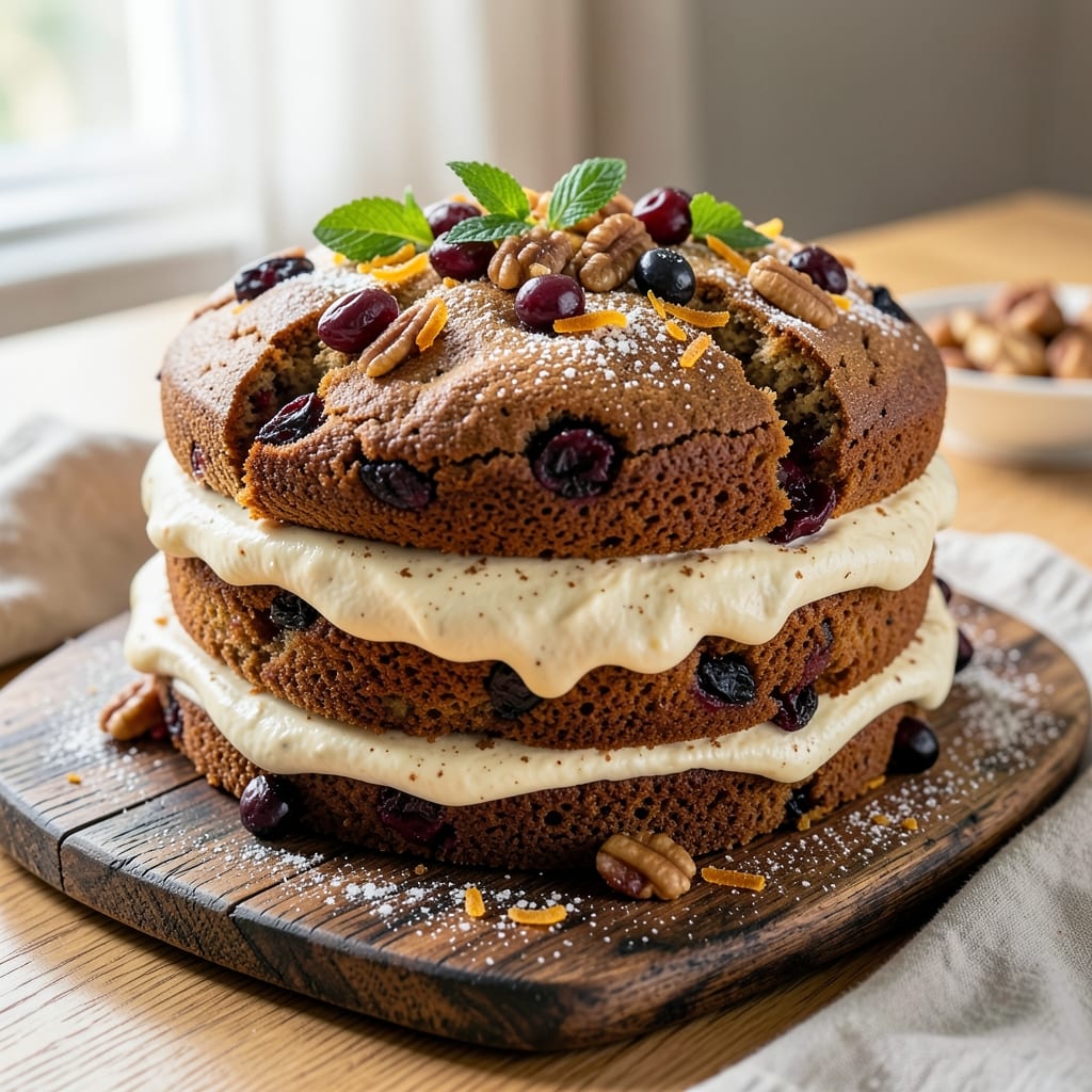 Alcohol-Free Fruitcake Recipe: Spiced Nuts and Candied Fruits Without the Booze