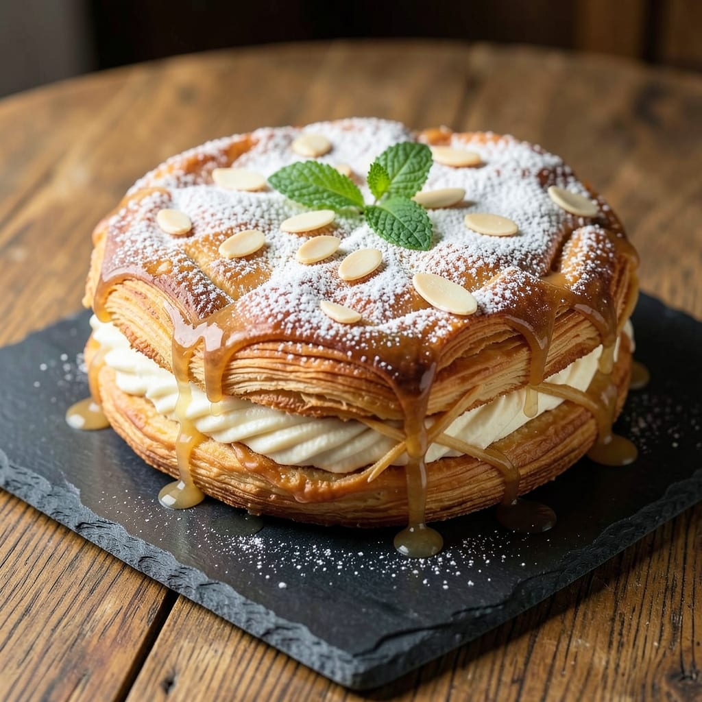 Almond Croissant Cake Recipe By Rosie: Flaky Layers and Nutty Swirls in One Bite
