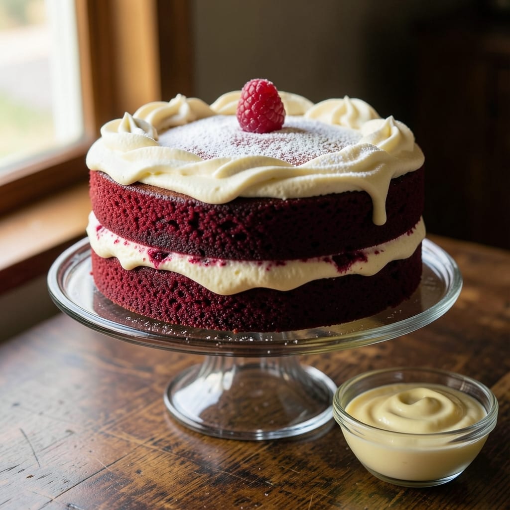 Amazing Red Velvet Cake Recipe: Deep Red Layers and Cream Cheese Frosting Bliss
