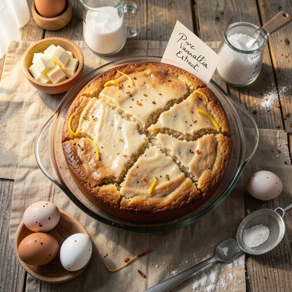 Amazing Pound Cake Recipe: Buttery Vanilla Layers That Stay Moist for Days