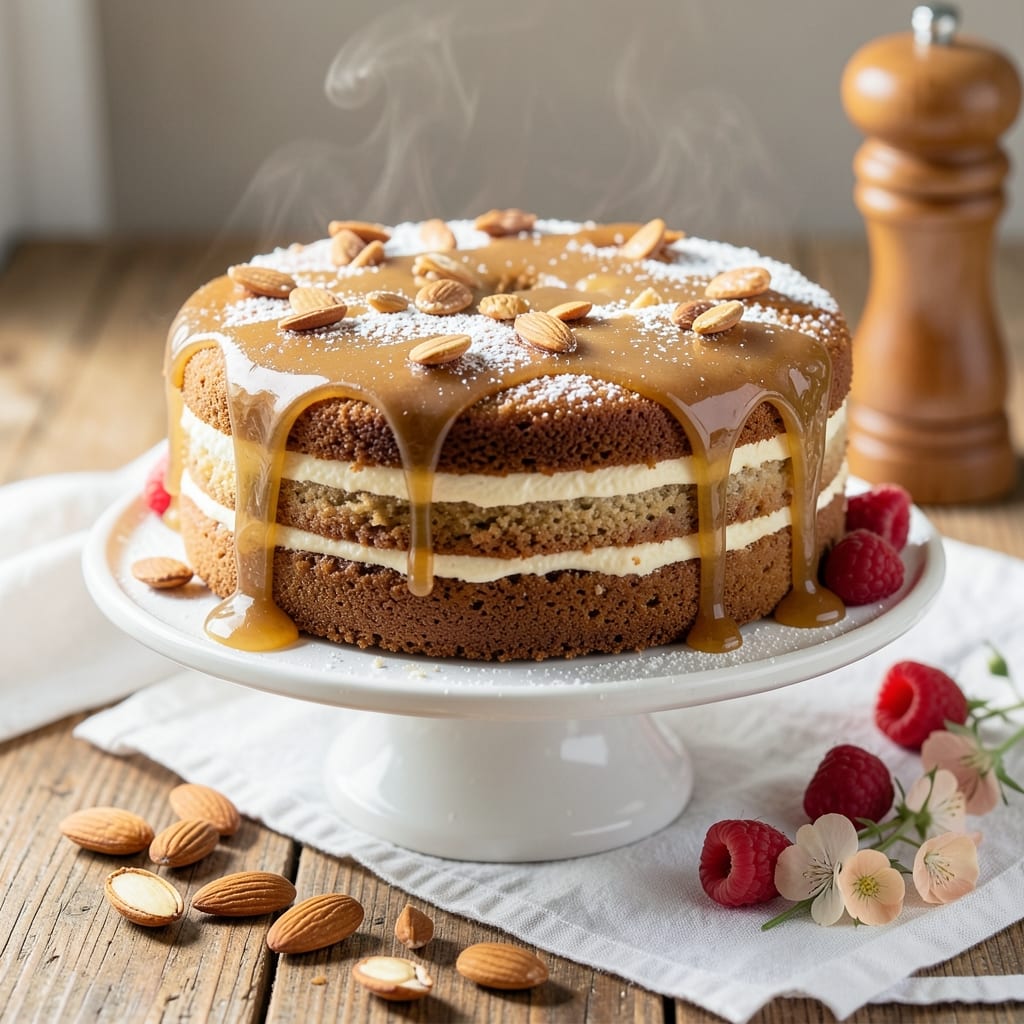 Almond Syrup Cake Recipe: Nutty Moisture with Caramelized Top