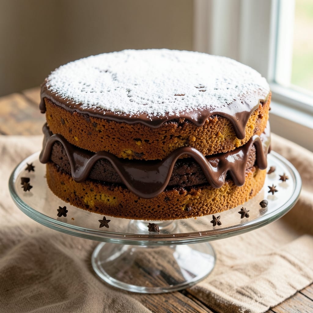Allspice Cake Recipe: Warmly Spiced Moistness with Toasted Nut Topping