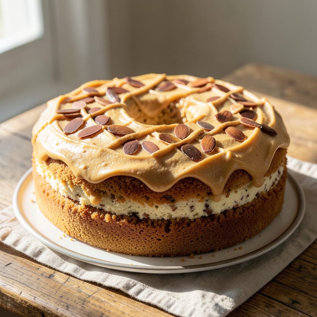 Almond Ring Coffee Cake Recipe: Vanilla-Infused Layers with Nutty Crunch