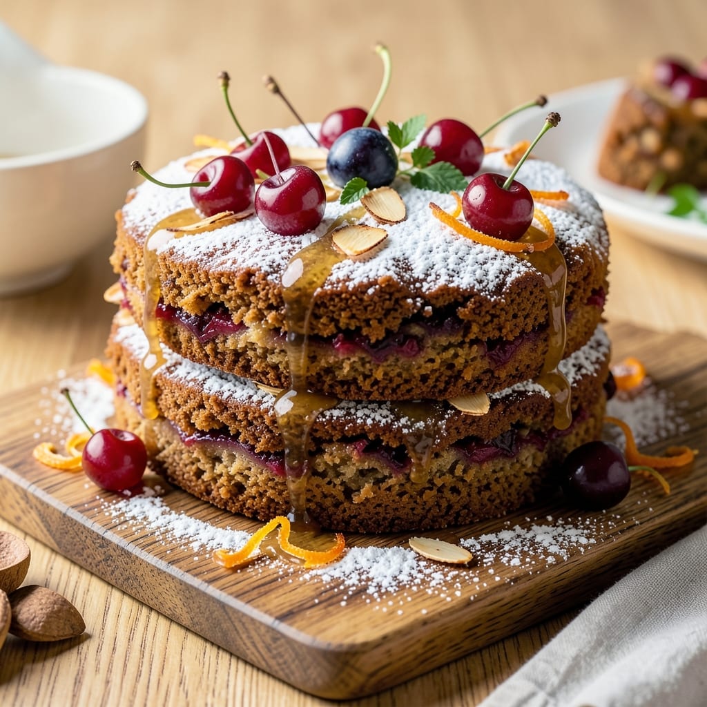 Amaretto Fruit Cake Recipe: Boozy Nutty Swirls That Keep for Months