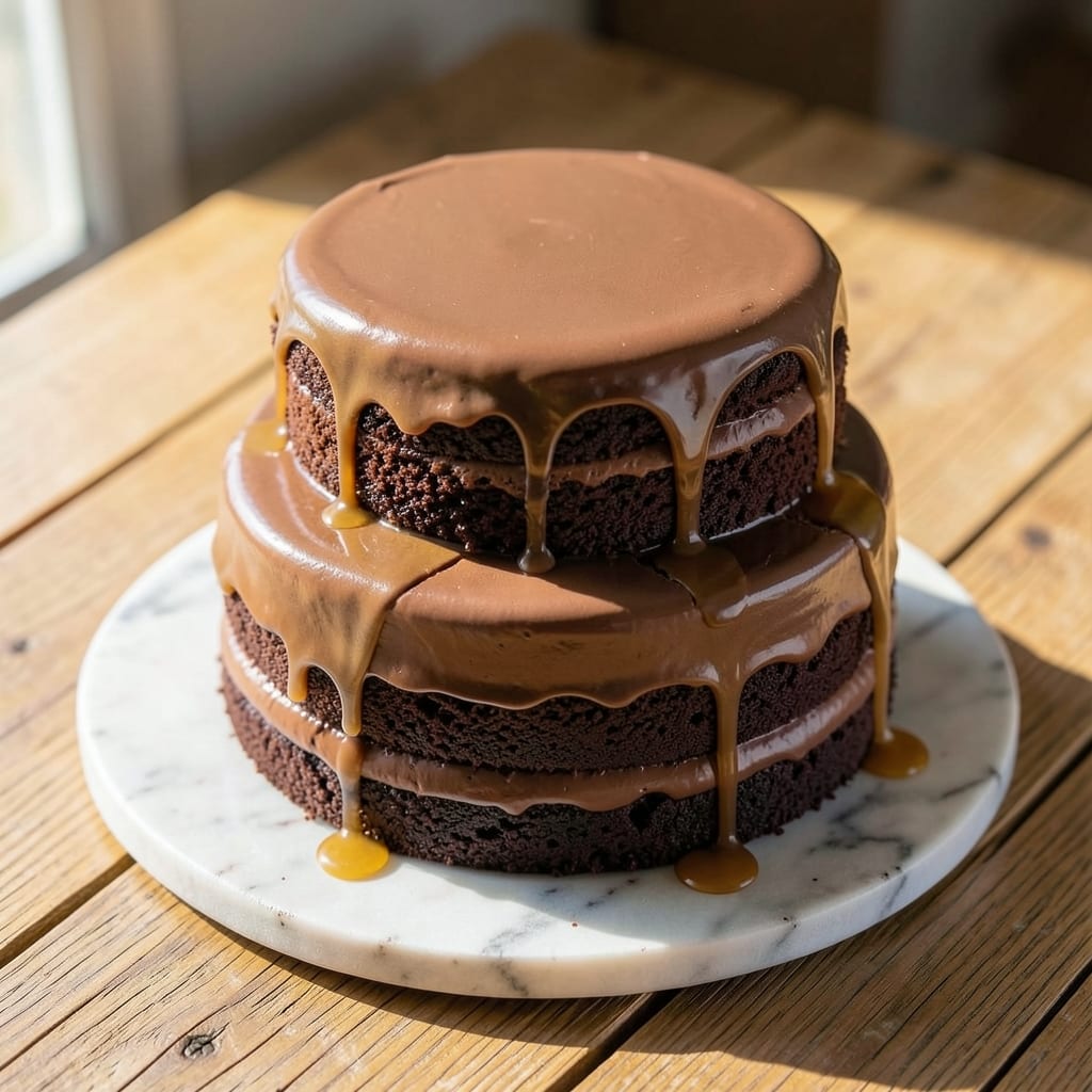 Amazon Chocolate Cake Recipe: Deep Chocolate Layers with Fudgy Texture