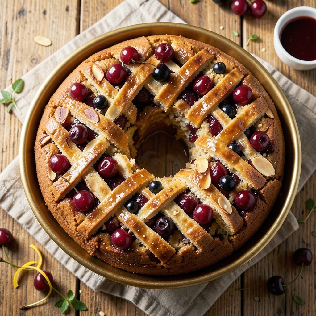 Almond Fruit Cake Recipe: Moist Spiced Layers With Toasted Nutty Crunch