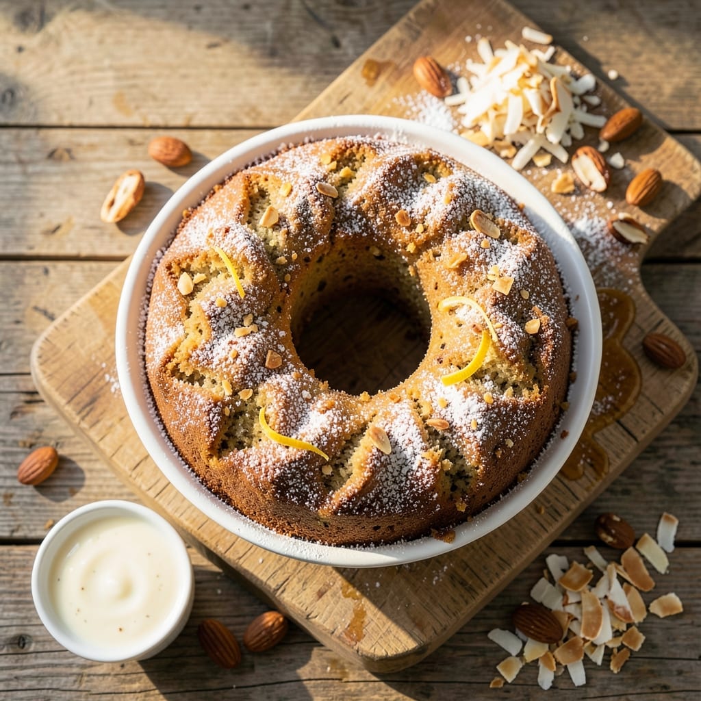 Almond Joy Bundt Cake Recipe: Coconut-Almond Crunch Meets Ultra-Moist Layers