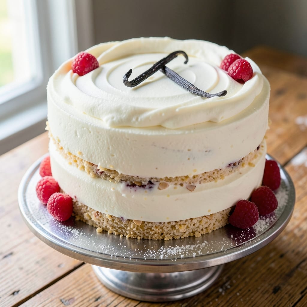 Alton Brown's White Cake Recipe: Vanilla Bean Swirls and Buttery Crispness