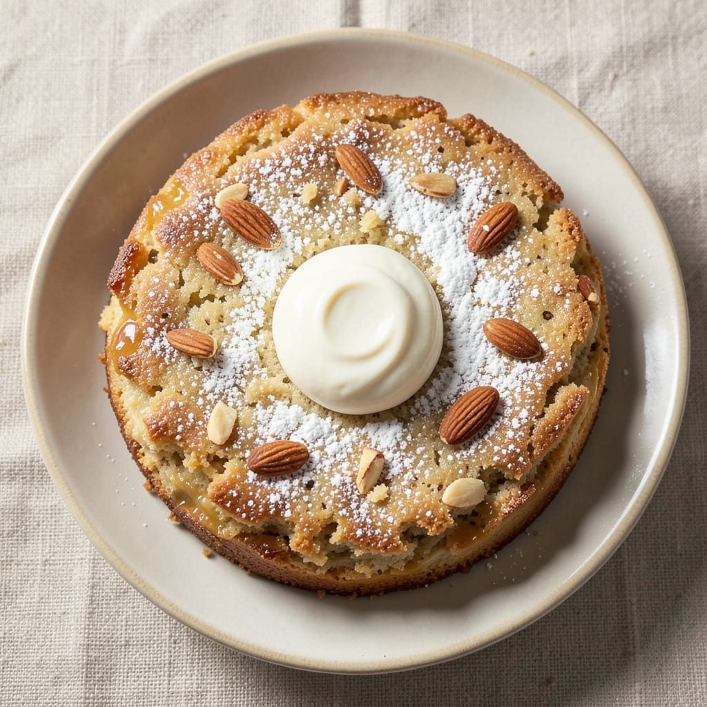 Almond Sour Cream Cake Recipe: Layered Lightness With Buttery Crunch