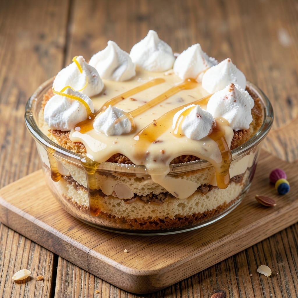 Almond Cake Filling Recipe: Nutty Liqueur Swirls and Vanilla Clouds