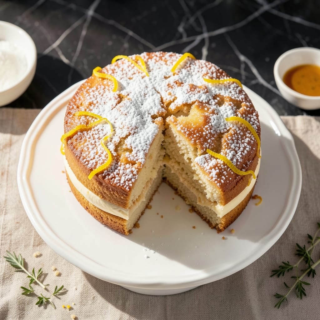 Almond Flour Tea Cake Recipe: Lightly Sweetened Crunch With Vanilla Infusion