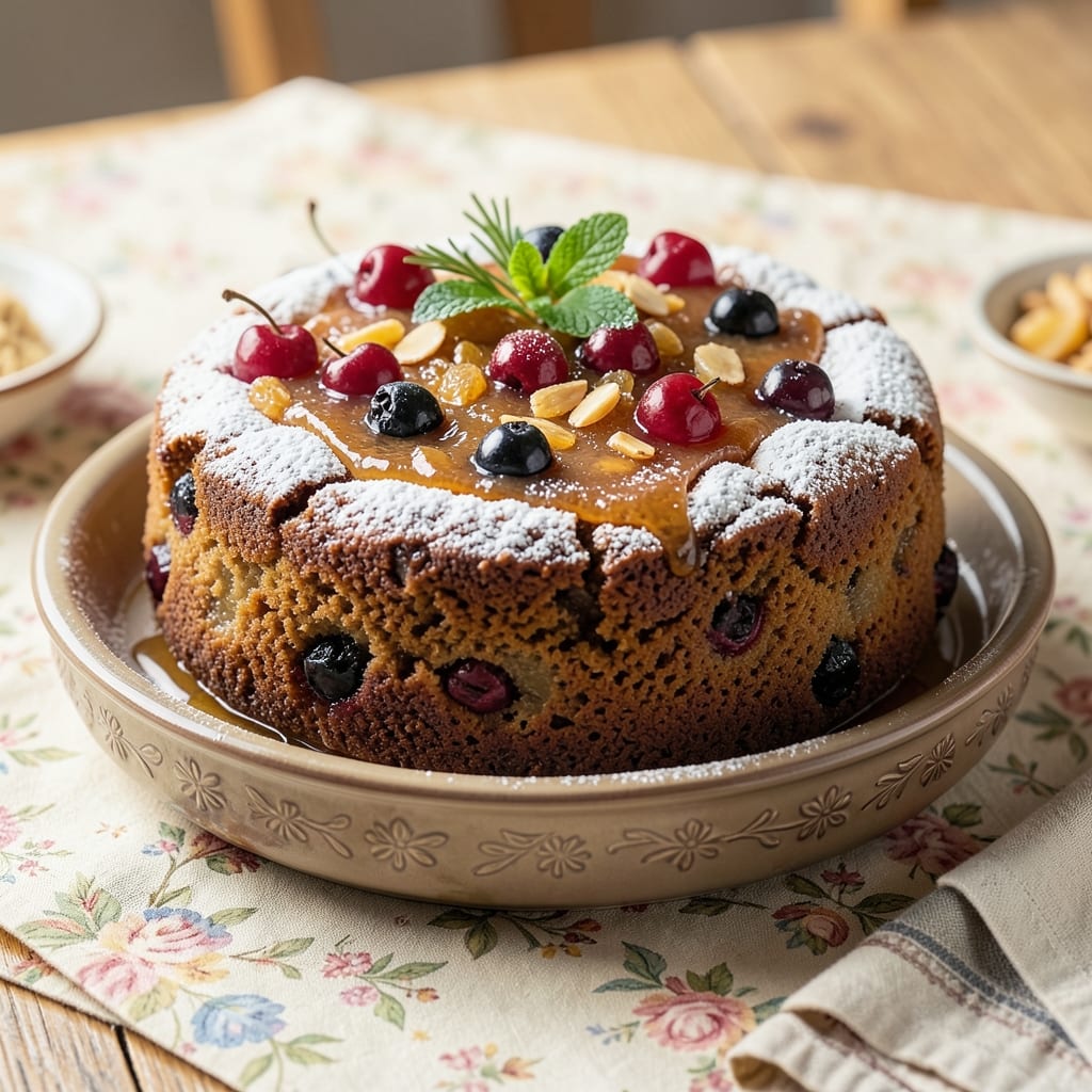 1950s Fruit Cake Recipe: Spiced Boozy Layers That Keep for Months