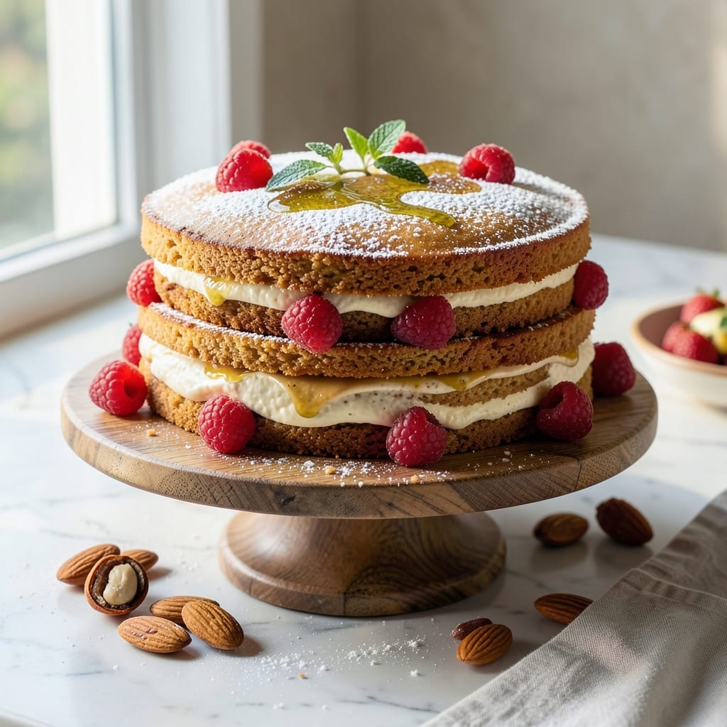 Almond Cake Recipe With Oil: Golden Crunch Top and Silky Moisture Inside
