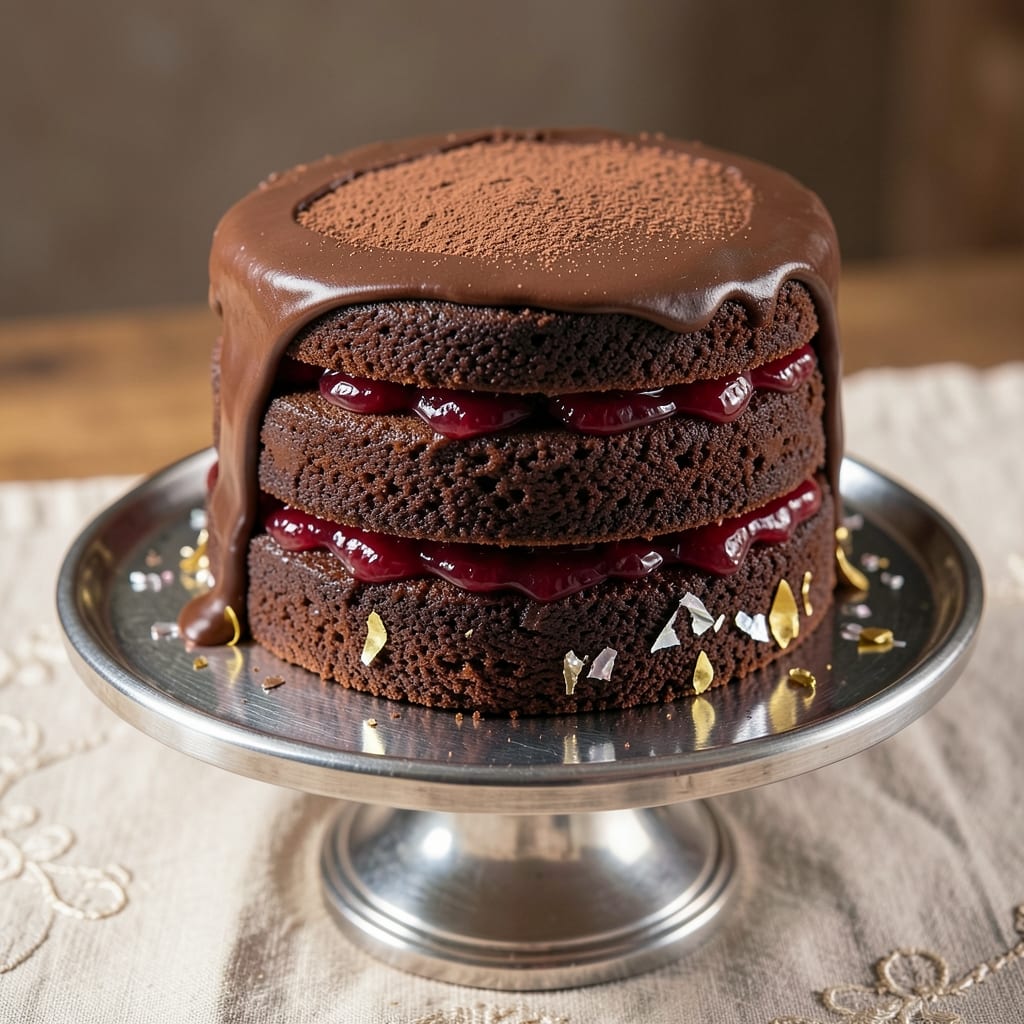 6x3 Chocolate Cake Recipe: Towering Fondant-Bridged Elegance in One Tin