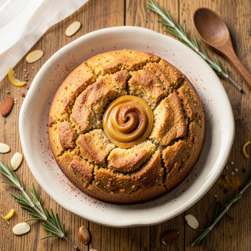 Almond Flour Spice Cake Recipe: Nutty Moistness With Vanilla Swirl Magic