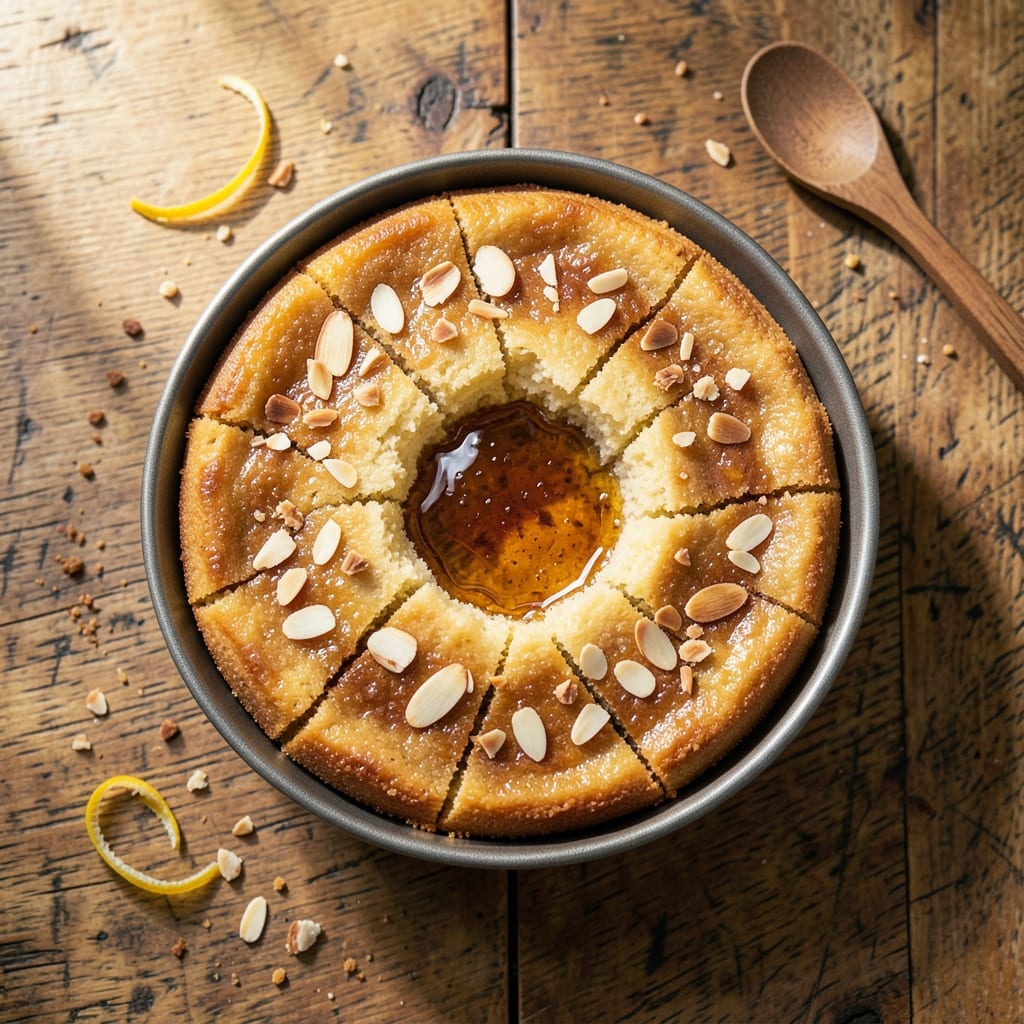 Amaretto Cake Recipe Using Cake Mix: Boozy Vanilla Swirls With Toasted Almond Crunch
