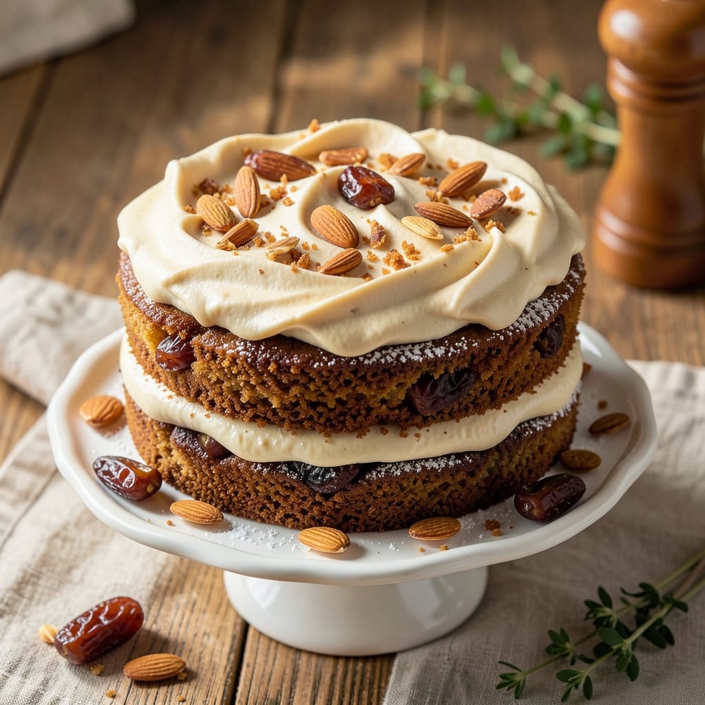Almond Date Cake Recipe: Nutty-Sweet Layers With Caramelized Top