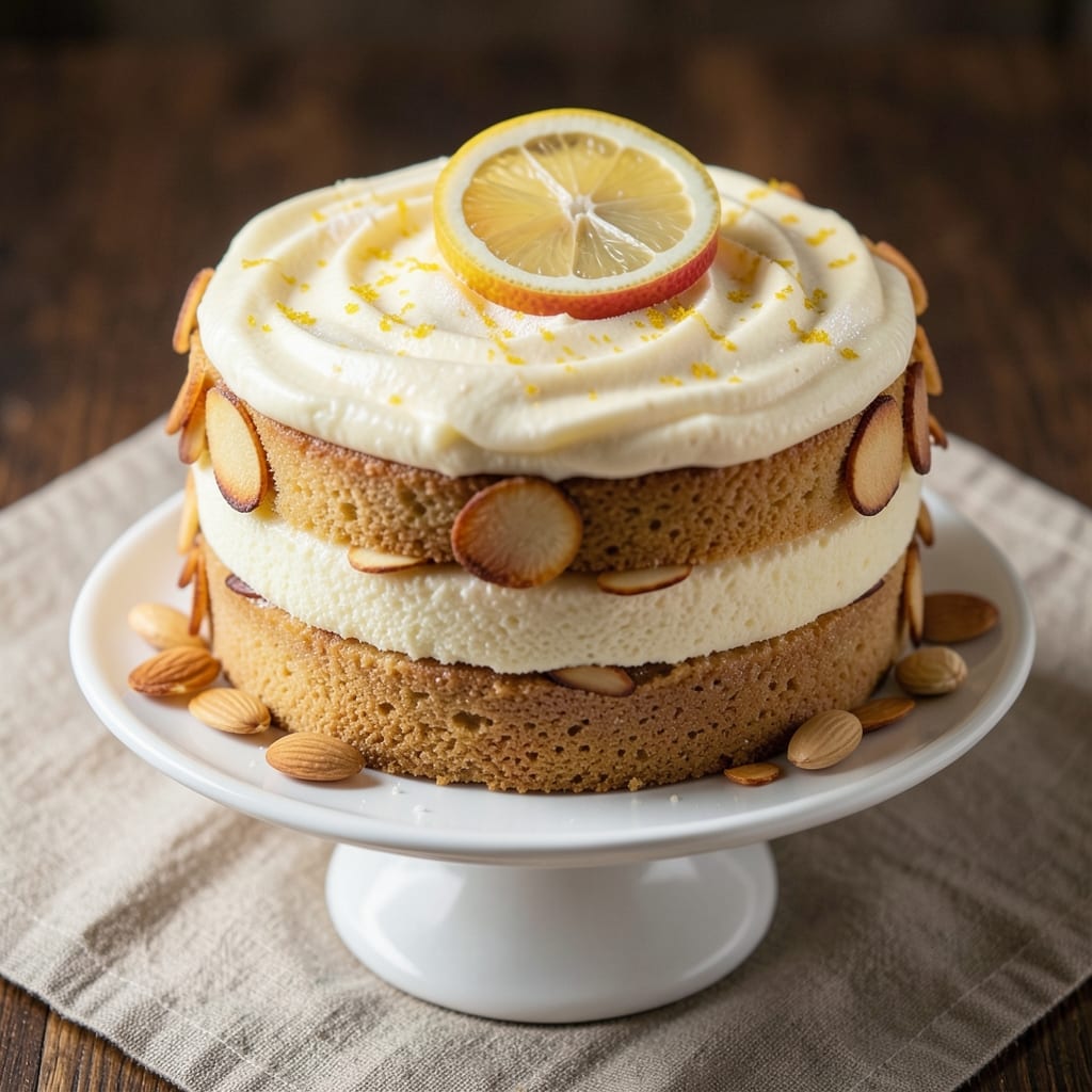Alpine Cake Recipe: Swiss Mountain Layers of Citrus and Almond Bliss