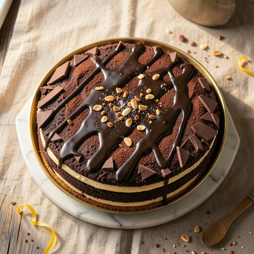 Amaretto Chocolate Cake Recipe: Boozy Nut Swirls and Fudgy Layers