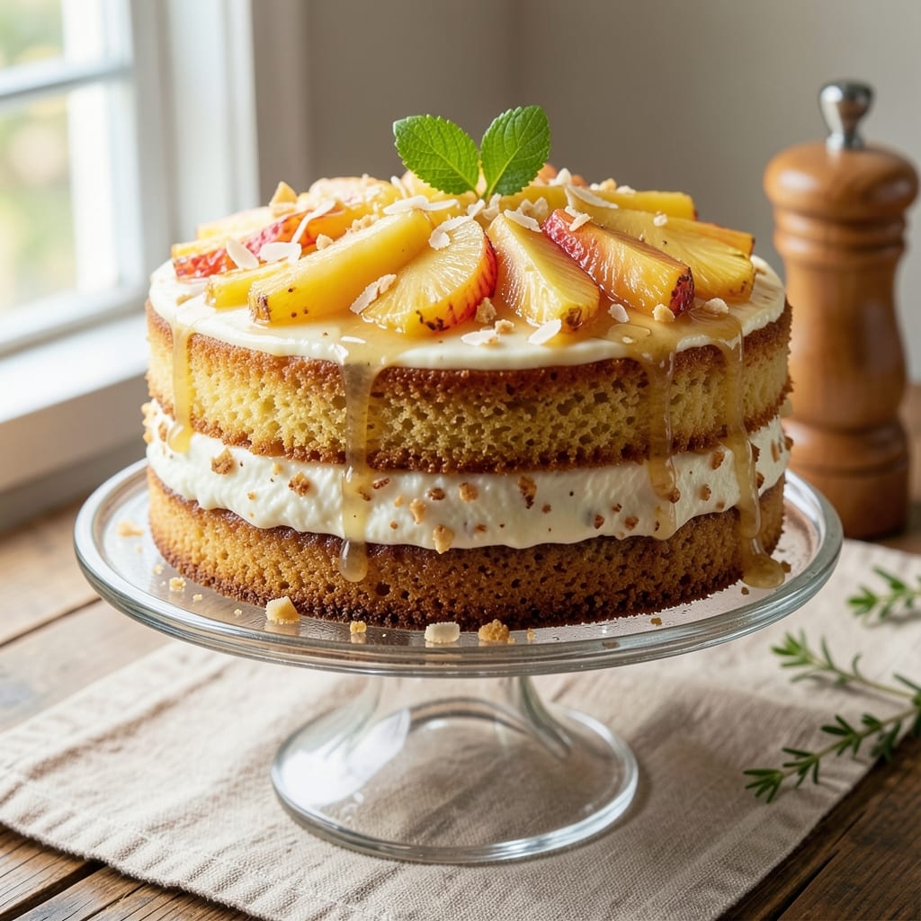 Ambrosia Cake Recipe Pineapple: Tropical Creaminess with No-Bake Ease