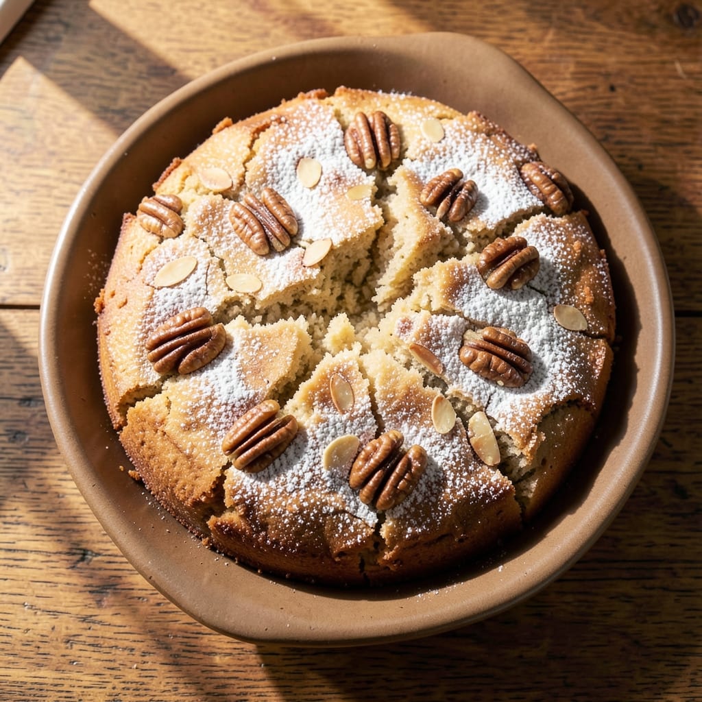 Almond and Walnut Cake Recipe: Nutty Crunch and Vanilla Clouds in Every Slice