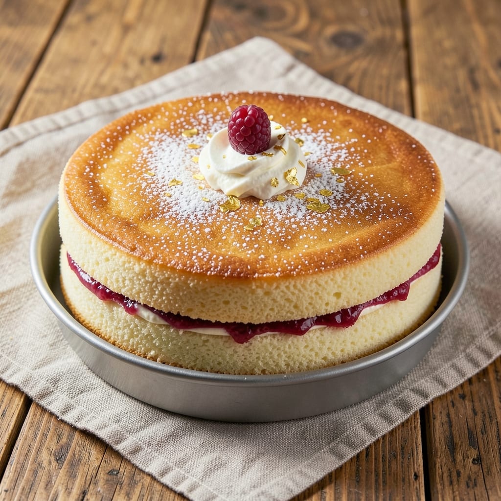 Two-Person Cake Recipe: Mini Fondant-Bridged Tower in One Tin